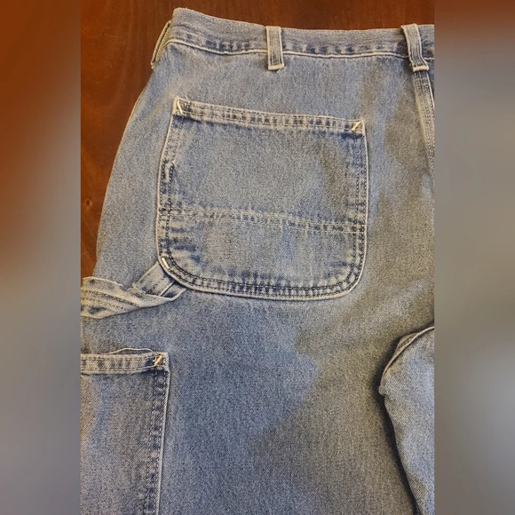 Carhartt Dungrees Fit‎ Work Carpenter Jeans B13DST 36X30 Gorpcore/Distressed - Picture 9 of 15